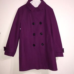 Anne Klein Purple Coat